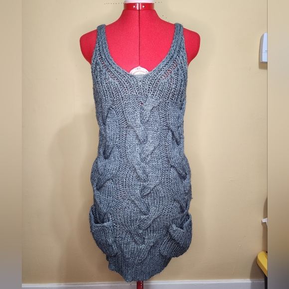 Wool Sweater Dress - Great for layering! - Picture 3 of 12